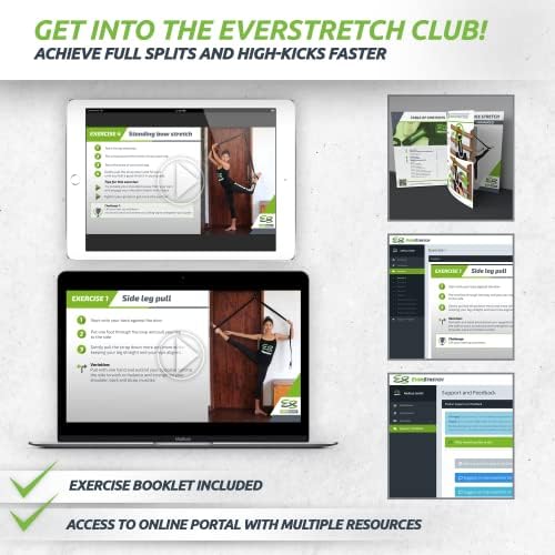 EverStretch Althengh Pro: Premium מעל מאמן הגמישות של הדלת | ציוד מתיחה מקצועי לבלט, ריקוד, אומנויות